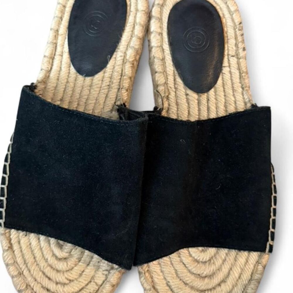 Urban-outfitters Women's Black and Navy Sandals